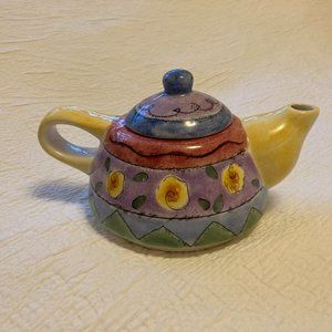 Teapot and Matching Cup